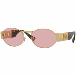 PRZECIWSŁONECZNE OPRAWKI VESRACE, OKULARY SĄ METALOWE, ZAUSZNIKI ZŁOTE ALE NA KOŃCACH POSIADAJA TWORZYWO W KOLORZE SZYLKRETU